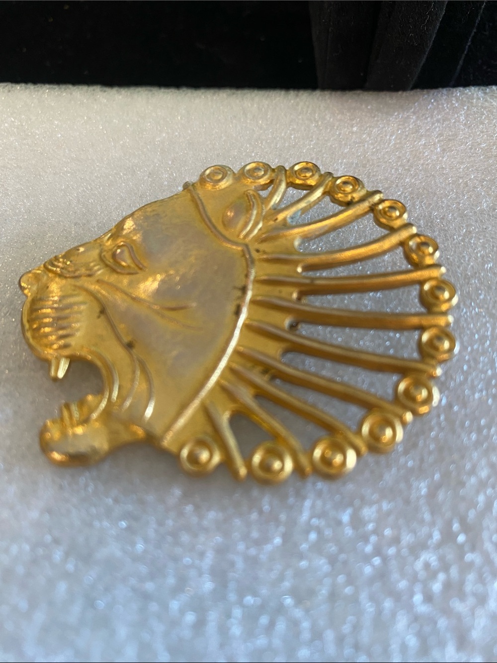 MMA Vtg Metropolitan Museum of Art Lion’s Head Brooch